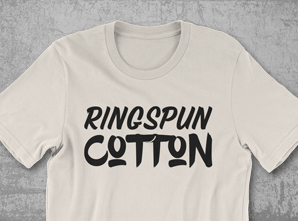 Ringspun Cotton T shirt -Scrappy Apparel
