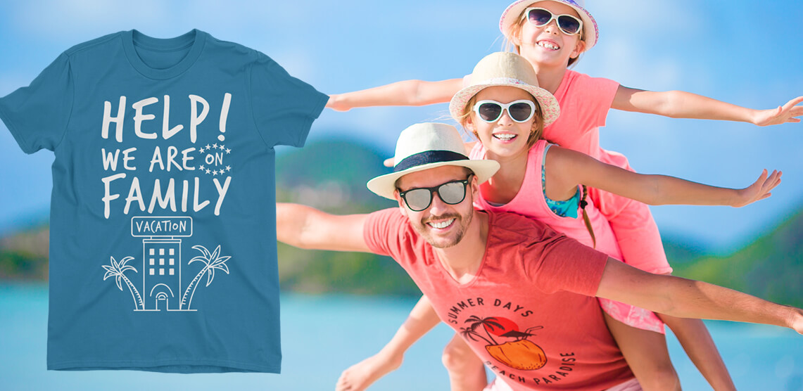 7 T-Shirt Designs for The Perfect Family Vacation- ScrappyApparel