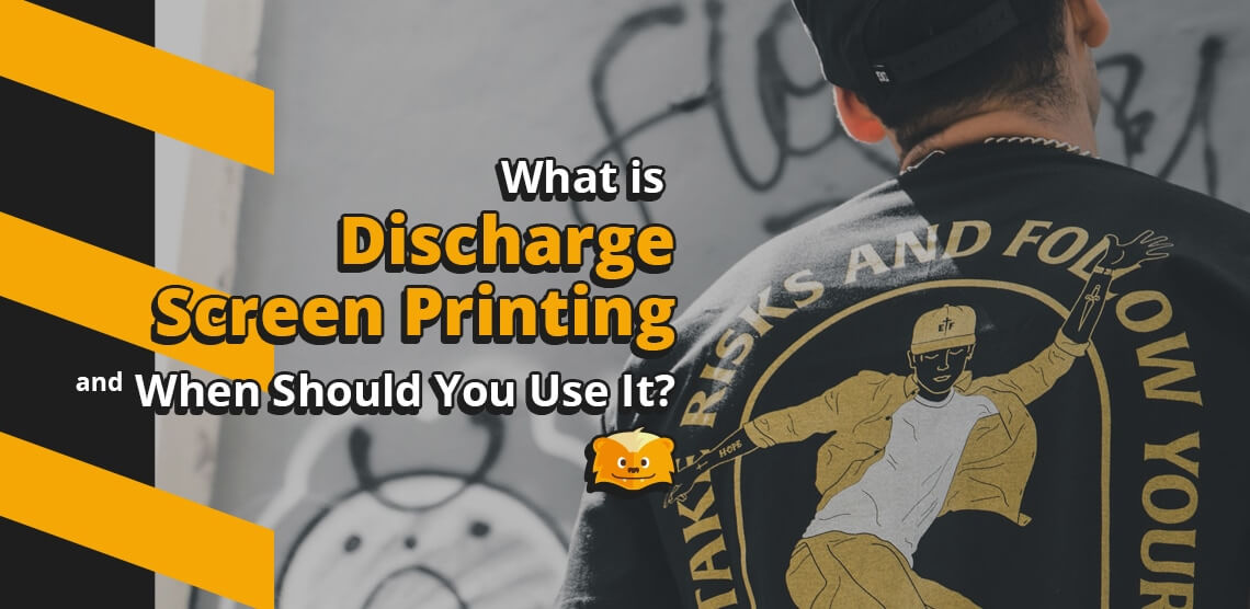 What is Discharge Screen Printing and When Should You Use It?