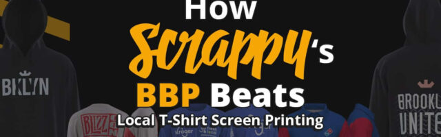 scrappy's bbp beats local t-shirt screen printing