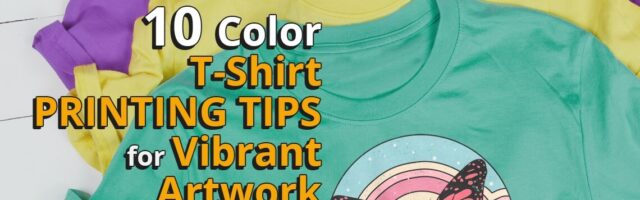 color t-shirt printing tips