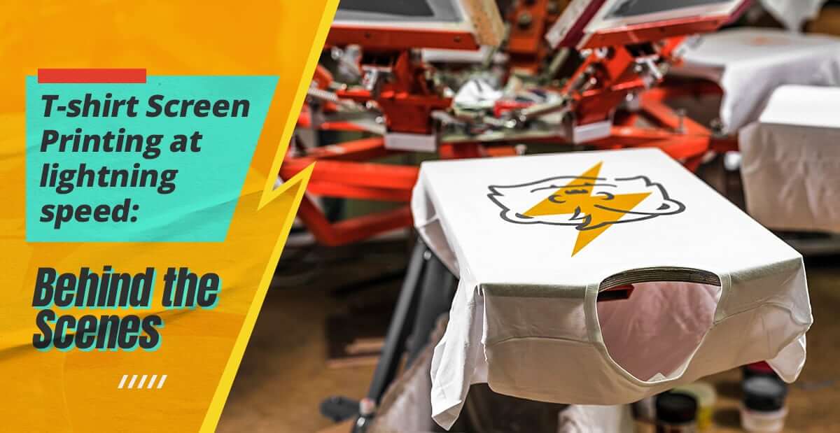 T-Shirt Screen Printing at Lightning Speed: Behind the Scenes