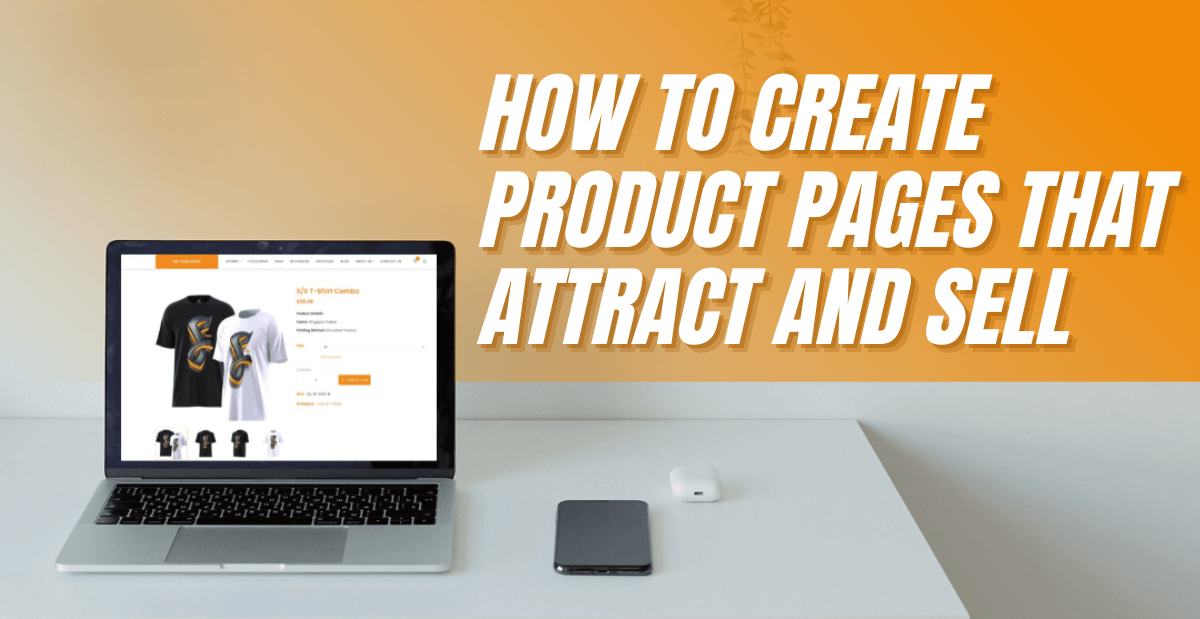 how to create product pages
