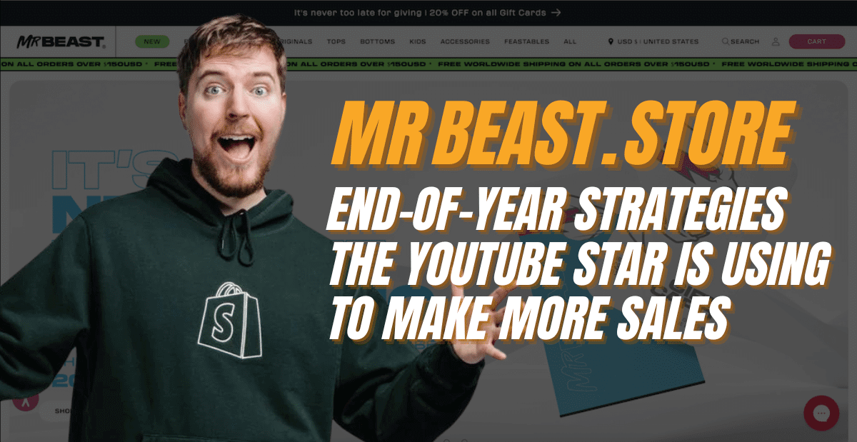 MrBeast.Store: End-of-Year Strategies the YouTube Star is Using to Make More Sales