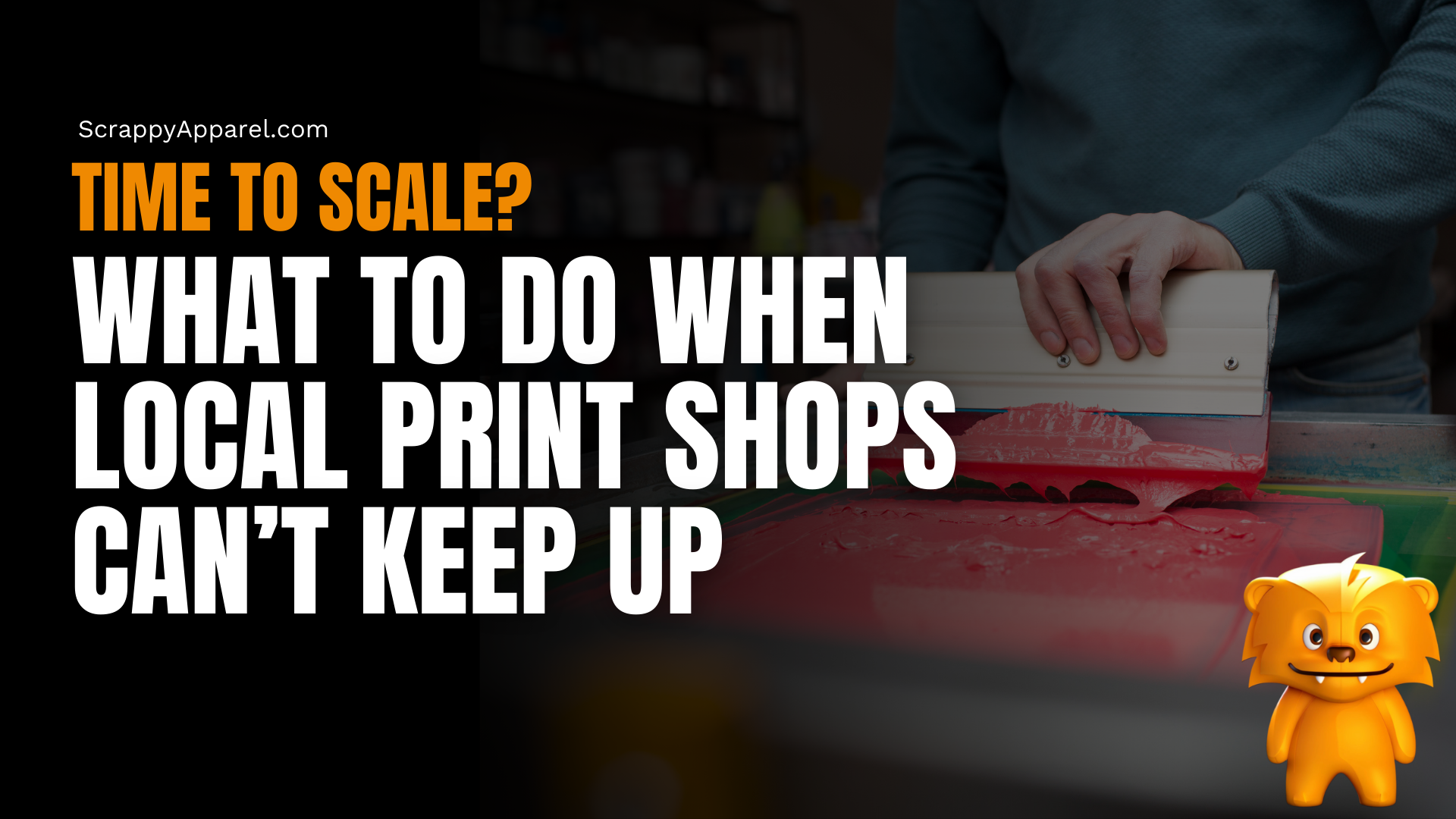 Time to Scale? What to Do When Local Print Shops Can’t Keep Up