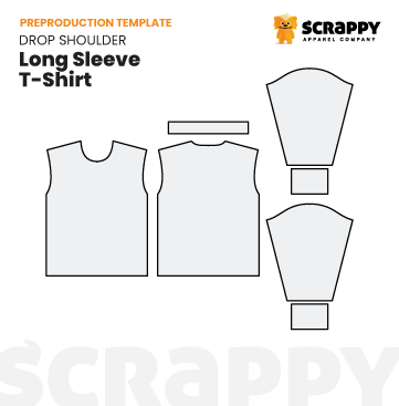 Drop Shoulder L/S T-Shirt