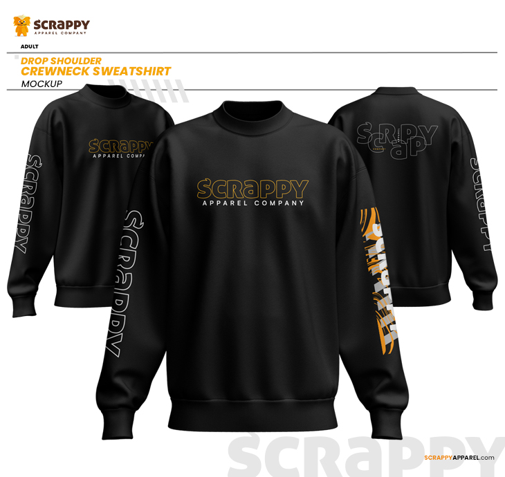 Drop Shoulder Crewneck