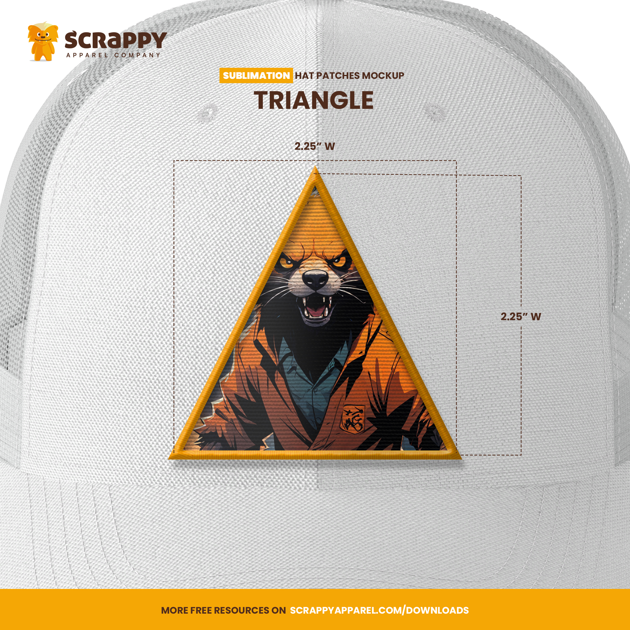Triangle Hat Patch