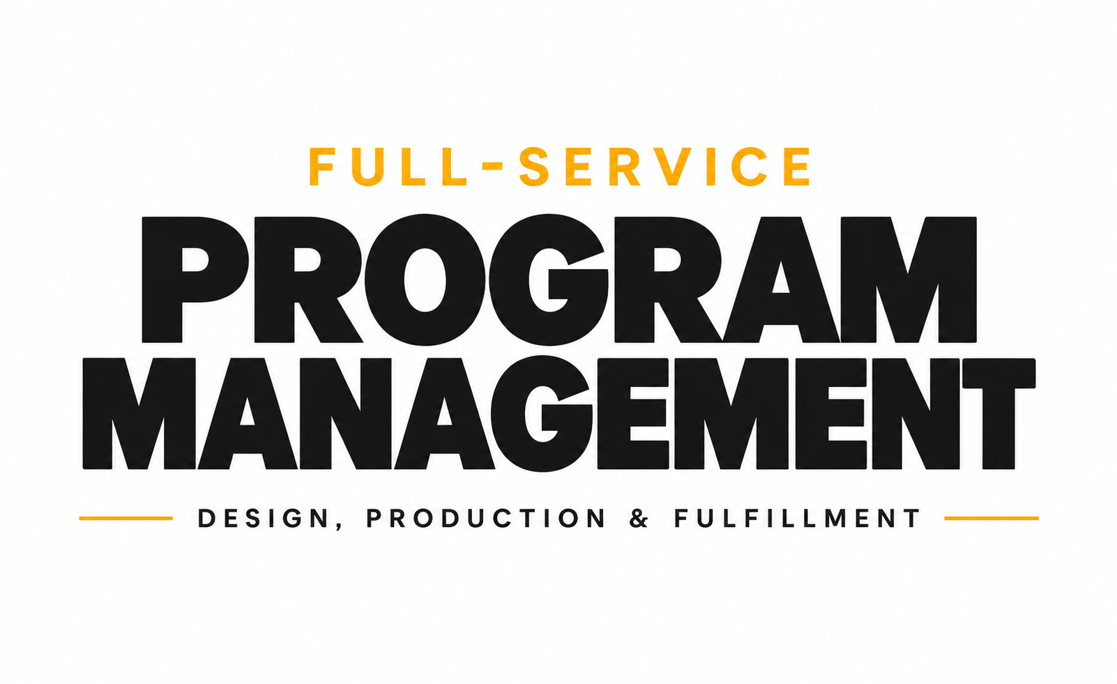 Full-Service Program Management 